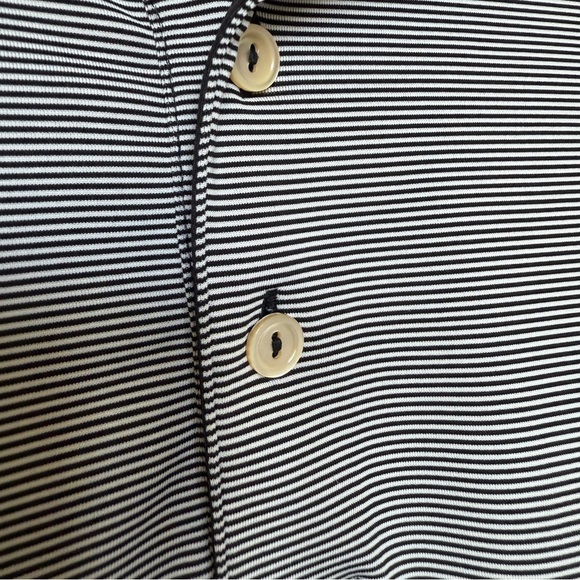 Peter Millar Men's XL Striped Golf Polo Shirt Multicolor Summer Comfort Stretch - Picture 7 of 9
